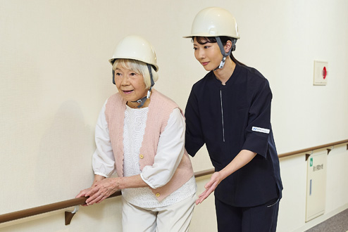 防災訓練の様子