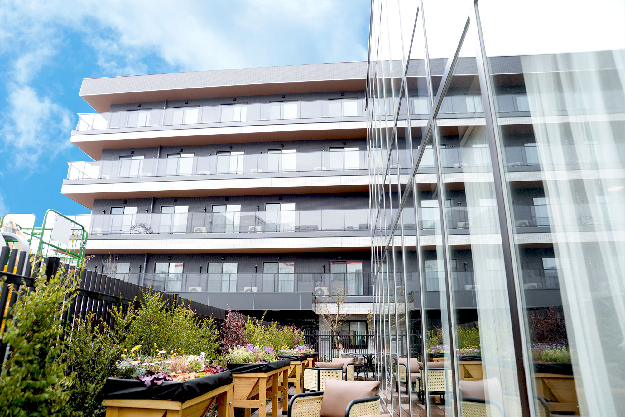 ニチイホーム溝の口の外観