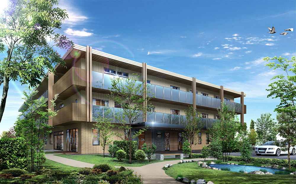 ニチイホーム八幡山の外観