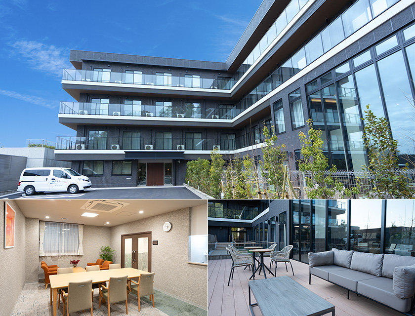 住宅型有料老人ホーム、ニチイメゾン八事緑ケ岡の外観